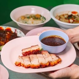 หมูกรอบ พร้อมน้ำราด ขีดละ