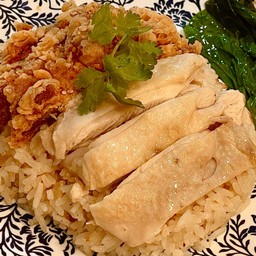 ข้าวมันไก่ผสม (2 อย่าง)