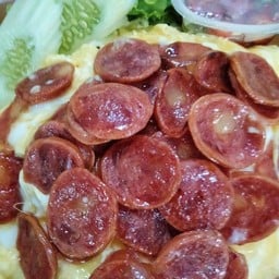 ข้าวไข่ข้นกุนเชียงทอด