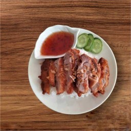 ข้าวหมูทอดเป็นหนึ่งในสยาม