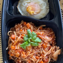 สปาเก็ตตี้ซอสมะเขือเทศ