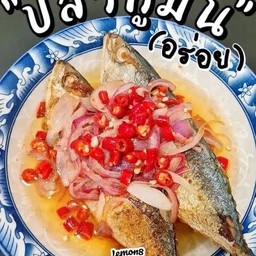 ยำปลาทูเค็ม