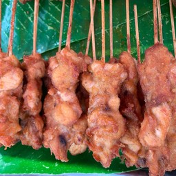 ไก่ไม้ติดหนัง