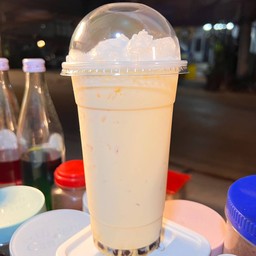 นมสดกล้วยหอมเย็น