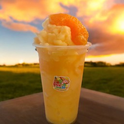 ส้ม นมสด ปั่น