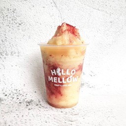 กระท้อนแช่อิ่มปั่นผงบ๊วยนัวๆ Pickled Santol with Plum powder Frappe