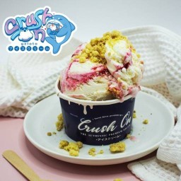 ไอศกรีมเจลาโตพรีเมียม Crush On Gelato สาขาลำลูกกาคลอง8 สาขาลำลูกกาเปิดให้บริการสั่งไอศกรีมเฉพาะแบบdeliveryเท่านั้นนะคะ