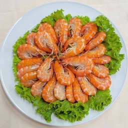 กุ้งลวก ครึ่งกิโล