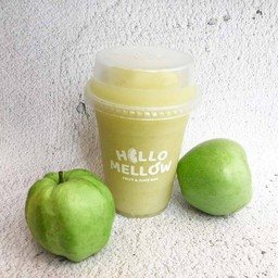 แอปเปิ้ลเขียว+ฝรั่งปั่น Green Apple+Guava Frappe