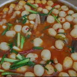 น้ำยาผสม  (น้ำยาอย่างเดียวไม่มีผักนะคะ)