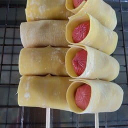 เก๊ยวพันใส้กรอก