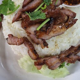 ข้าวคอหมูย่าง