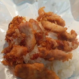 ข้าวปลาทู ข้าวหมูทอด