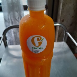 น้ำส้มผสมเนื้อส้มเน้นๆ ขวดใหญ่ 1000 มล.