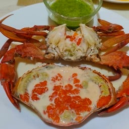 ปูไข่นึ่งนมสดไซด์M  size 2-2.5ขีด