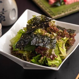 สลัดผักโชเรกิ(สลัดผักราดด้วยน้ำหมักงา)