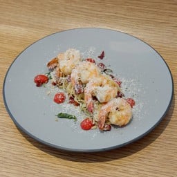 พาสต้าผัดพริกแห้งกุ้ง AOP3