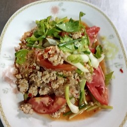 ยำวุ้นเส้นหมูสับ