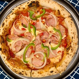 พิซซ่าเบคอนพริกขี้หนู