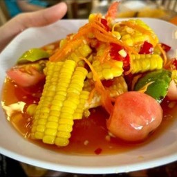 ตำข้าวโพดปลาร้า