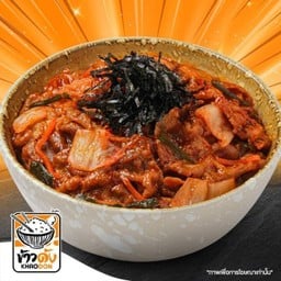 ข้าวด้งหมูผัดกิมจิ