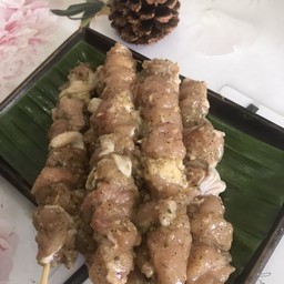 ไก่หมักพริกไทยดำ