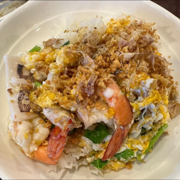 ข้าวแห้งปลากะพง