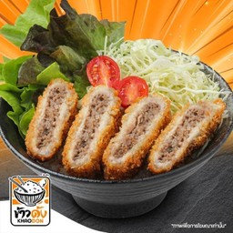 ข้าวด้งเนื้อทอดกิวคัตสึ