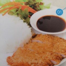 ข้าวไก่ทอด