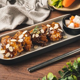 ไก่ทอดซอสถั่วเหลือง