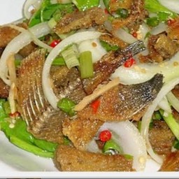 ยำปลาสลิด