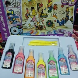 ชุดระบายสีDIY + เยลลี่เสียบไม้