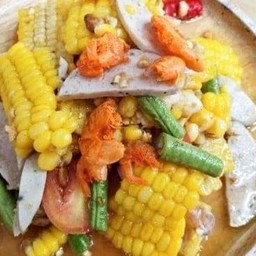 ตำไทย-ข้าวโพด-หมูยอ