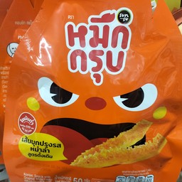 หมึกกรุบ รสหมาล่า สูตรดั้งเดิม 50 กรัม