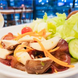 ยำเห็ด3อย่าง (มังสวิรัติ)