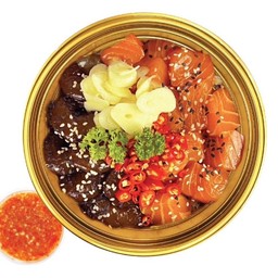 ข้าวด๊องดอง ม่อน+กุ้ง