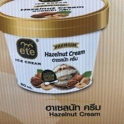 เฮเซลนัทครีม