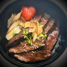 [อร่อยซ่ากับโค้ก] อร่อยคุ้ม 06 - ข้าวหน้าเนื้อย่าง + โค้ก 300ml