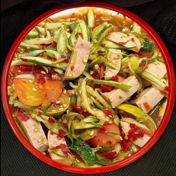 ตำแตงหมูยอ