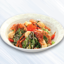 สลัดปูนิ่มทอดกรอบ