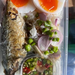 ข้าวปลาทูมันแกะ