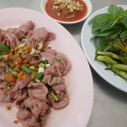 ลวกจิ้มเนื้อลาย (เนื้อลายล้วน)