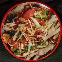 ตำตีนไก่