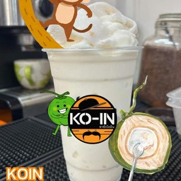 มะพร้าวนมสดปั่น