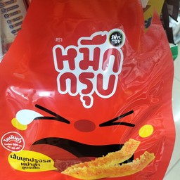 หมึกกรุบ รสหมาล่า สูตรเผ็ด