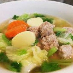 ต้มจืดเต้าหู้หมูสับ