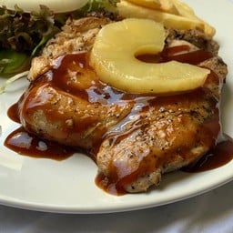 สเต็กไก่บาร์บีคิว