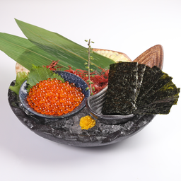 ไข่ปลาแซลมอน+ สาหร่าย