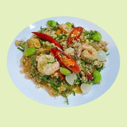 วุ้นเส้นผัดสามเหม็น