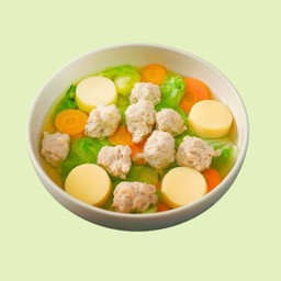 แกงจืดเต้าหู้หมูสับ